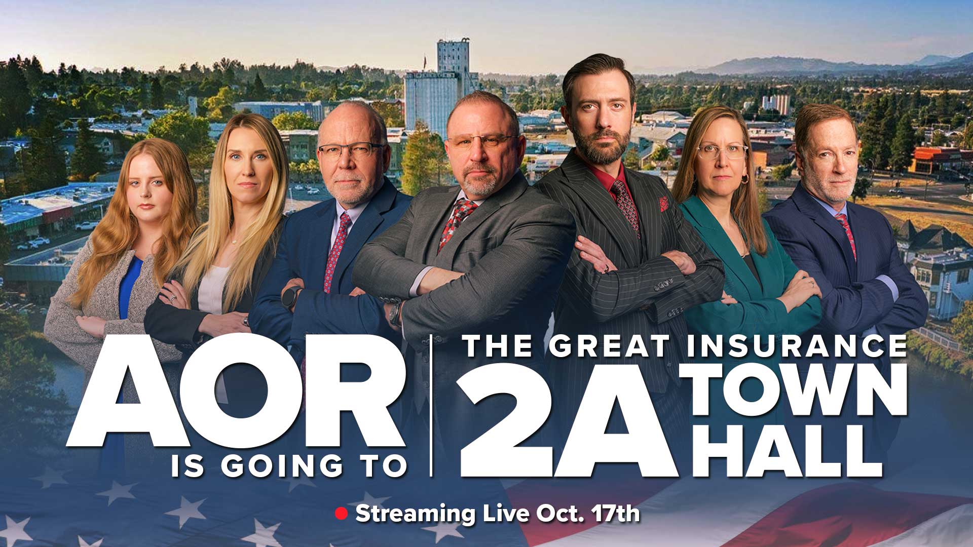 AOR is Going to the Great Insurance Town Hall
