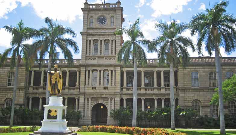 A courthouse.