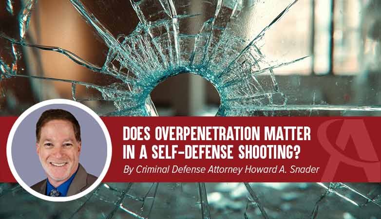 Does Overpenetration Matter in a Self-Defense Shooting?