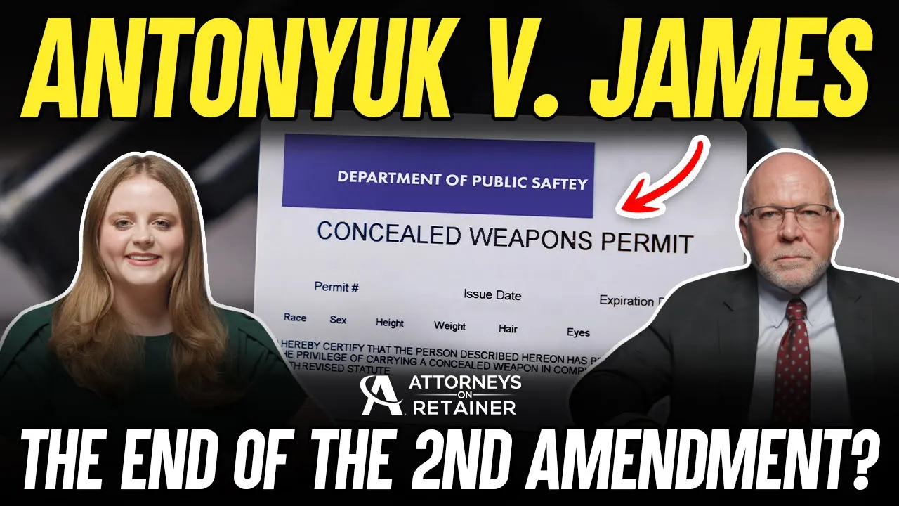 Antonyuk v. James - Is This the End of the 2nd Amendment?