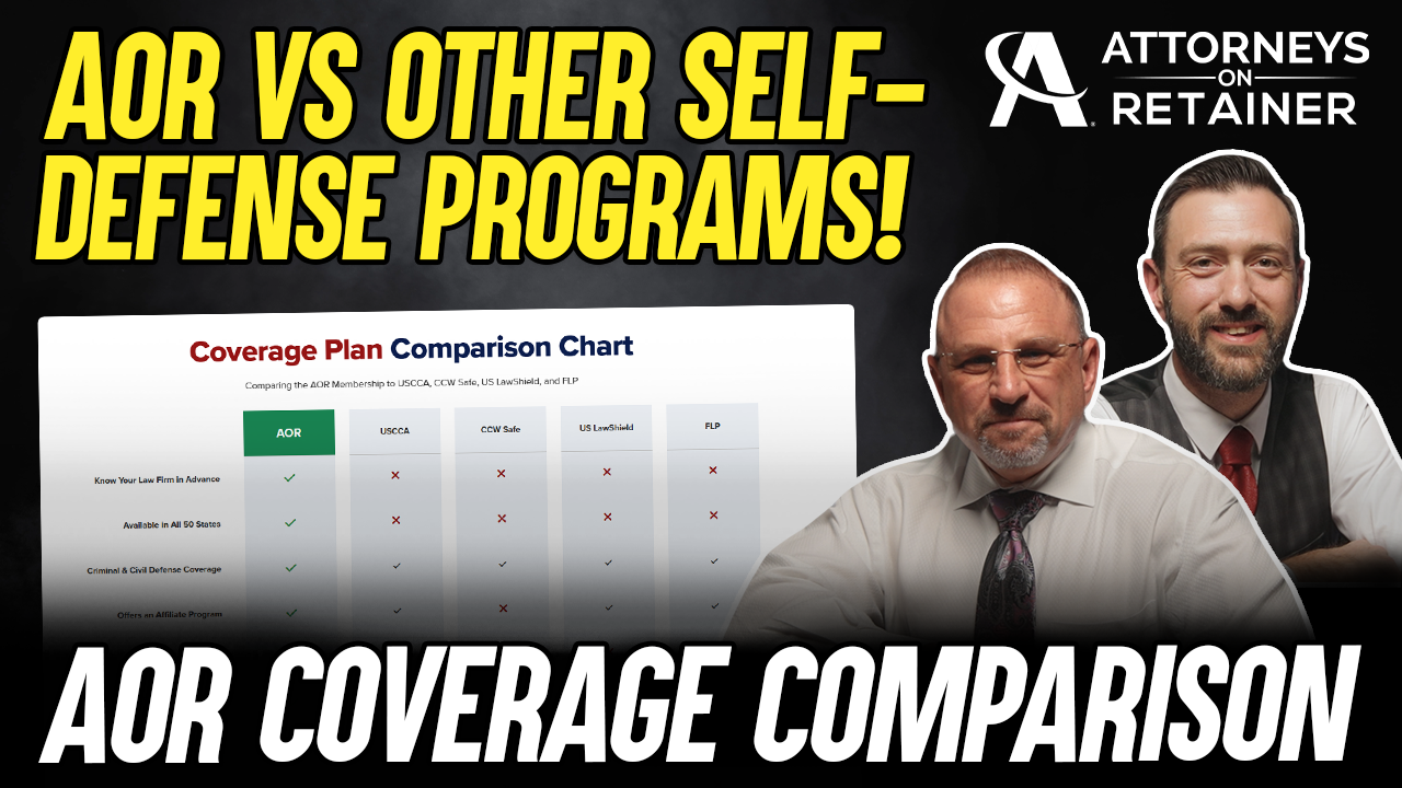 Attorneys On Retainer vs Other Self-Defense Programs (2025)