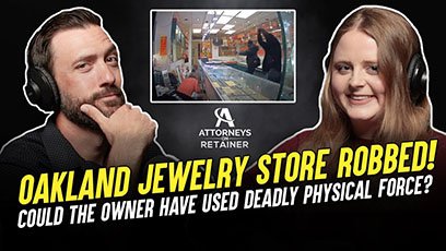 Oakland Jewelry Store Robbery: Legal Analysis by Attorneys Andy Marcantel and Rachel Moss