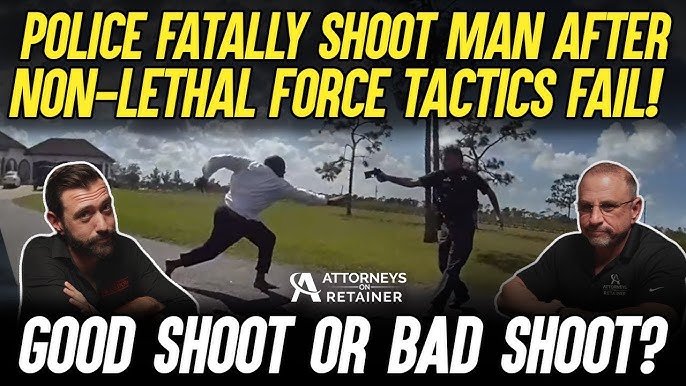 Police Shoot Man After Non-Lethal Force Fails!: Legal Analysis by Marc J. Victor & Andy Marcantel